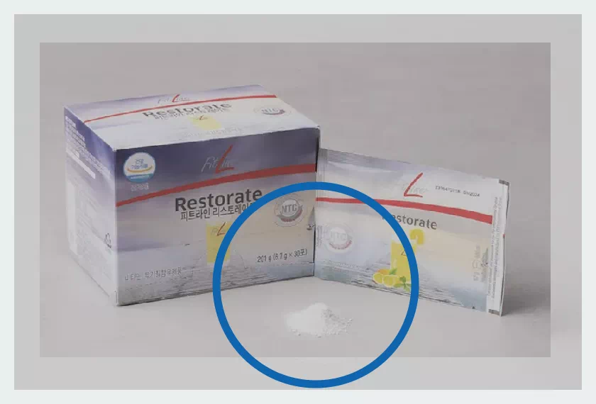 리스토레이트 분말