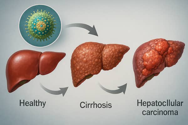 B형 간염 보균자에게 간암이 더 잘 생기는 이유