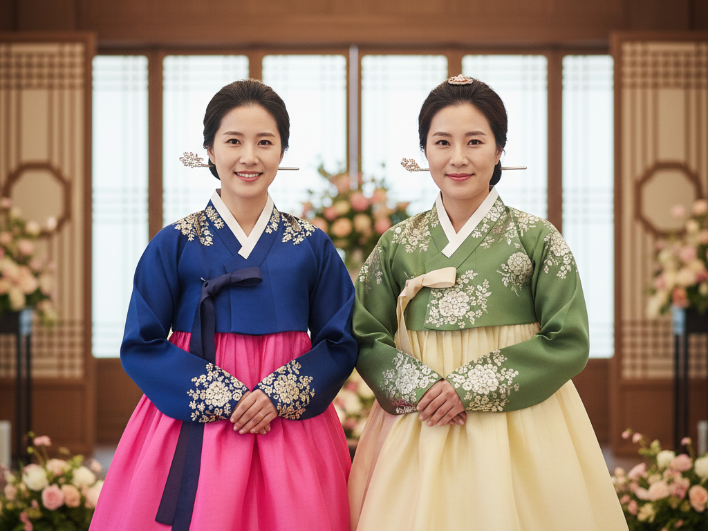 혼주 한복 어머니