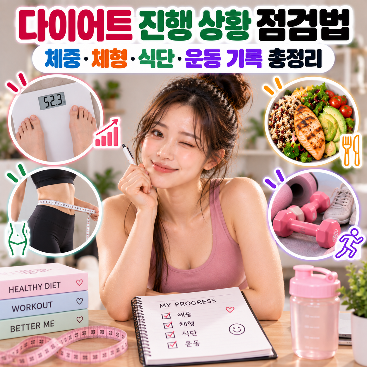 다이어트 진행 상황 점검법