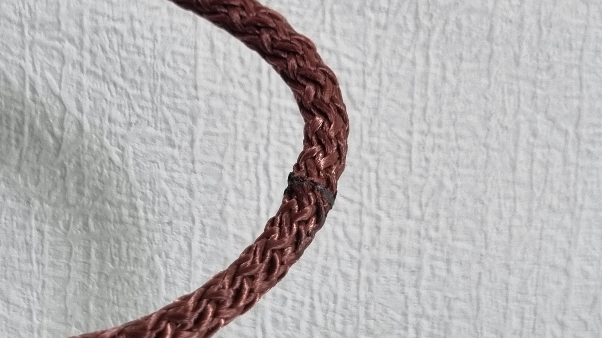 블라인드 줄 연결 완료 모습