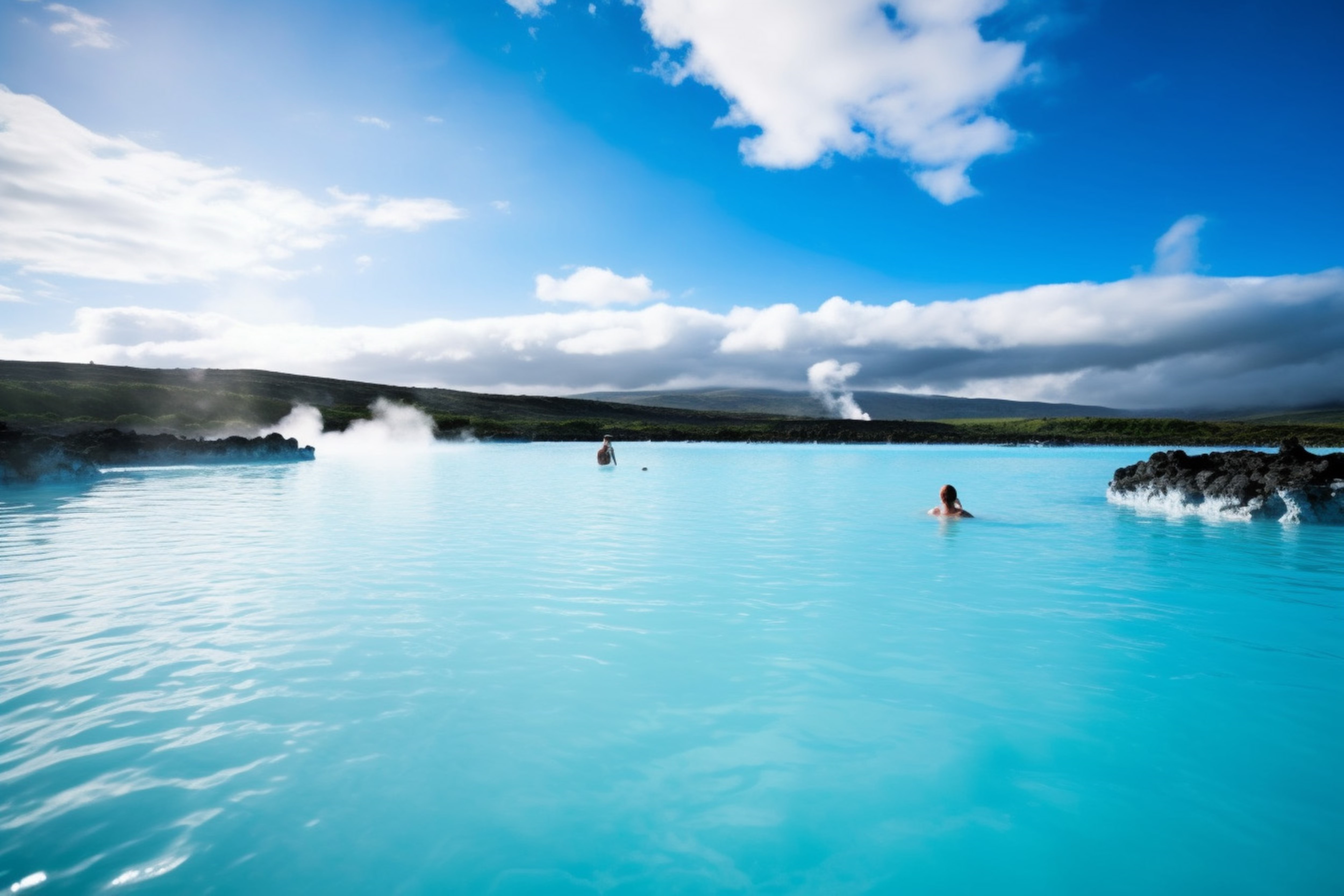 아이슬란드,블루라군,온천