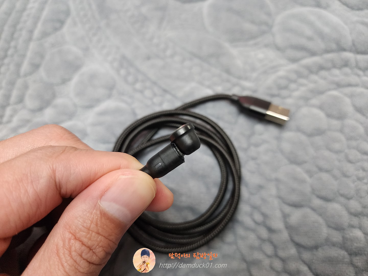 540도 자기 흡입 데이터 라인 360도 블라인드 흡입 원형 자기 충전 라인 3 in 1 곡선, 안드로이드 유형-C