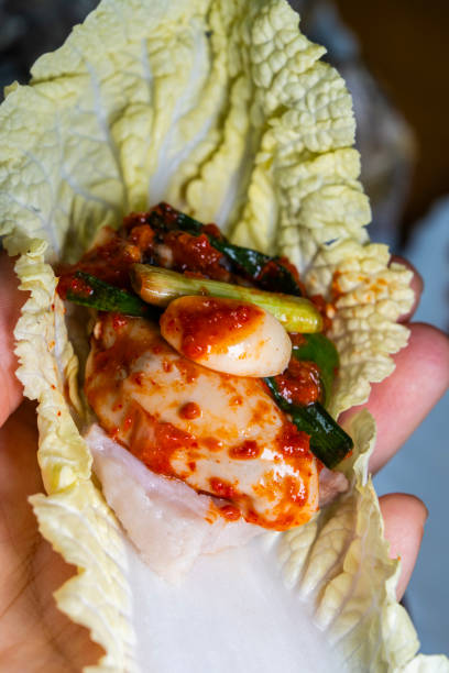 절임배추와수육