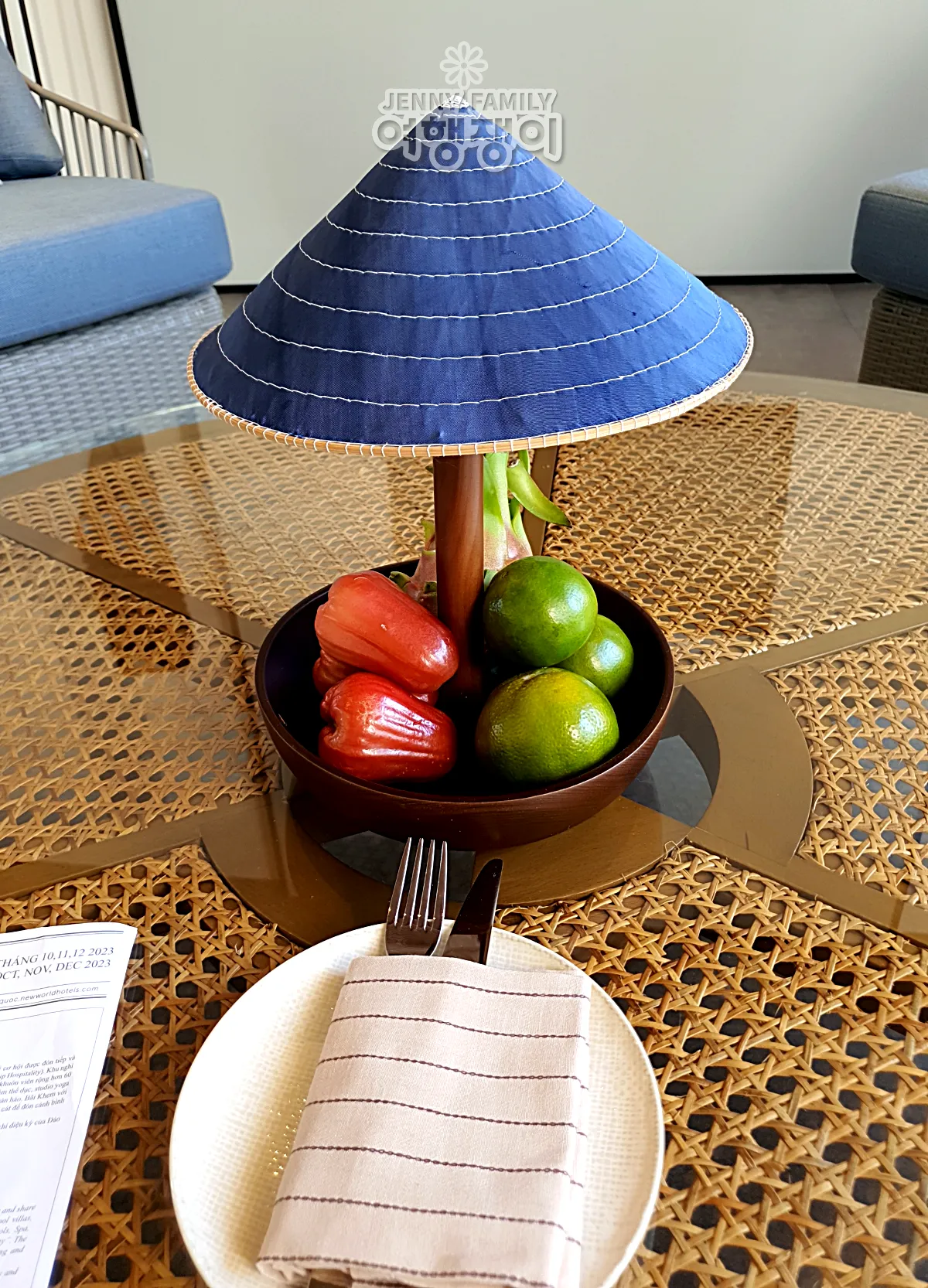 뉴월드-리조트-웰컴과일-왁스애플-풋귤-용과가-있다