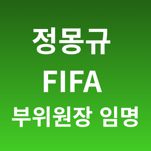 정몽규 FIFA 부위원장 임영