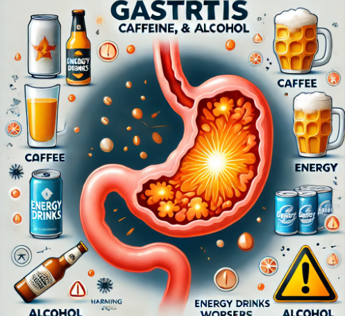 위에 안좋은 나쁜 식습관 이미지