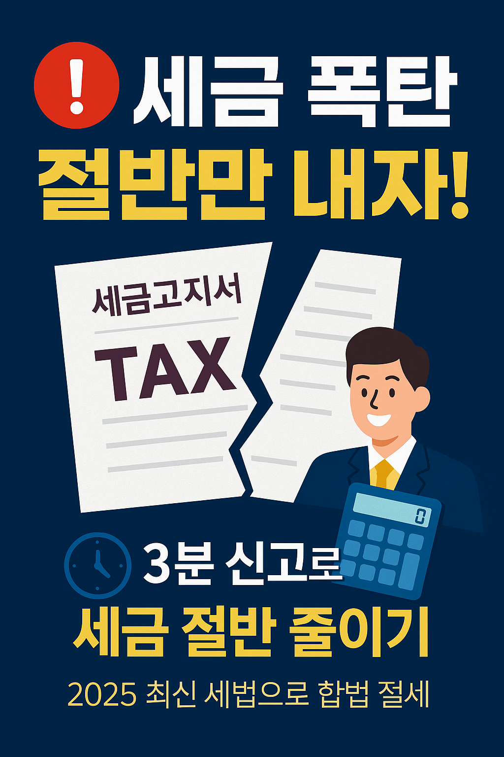 단 3분 만에 합법적으로 절반 줄이는 실전