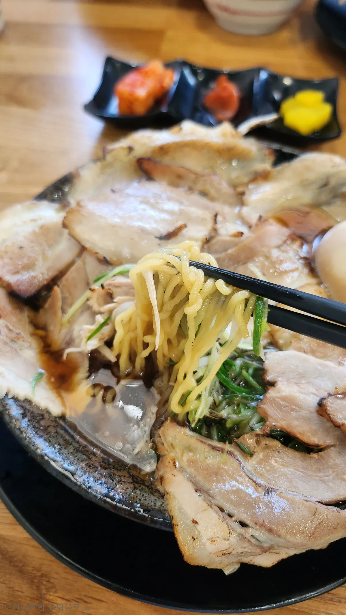 차슈멘-근접사진