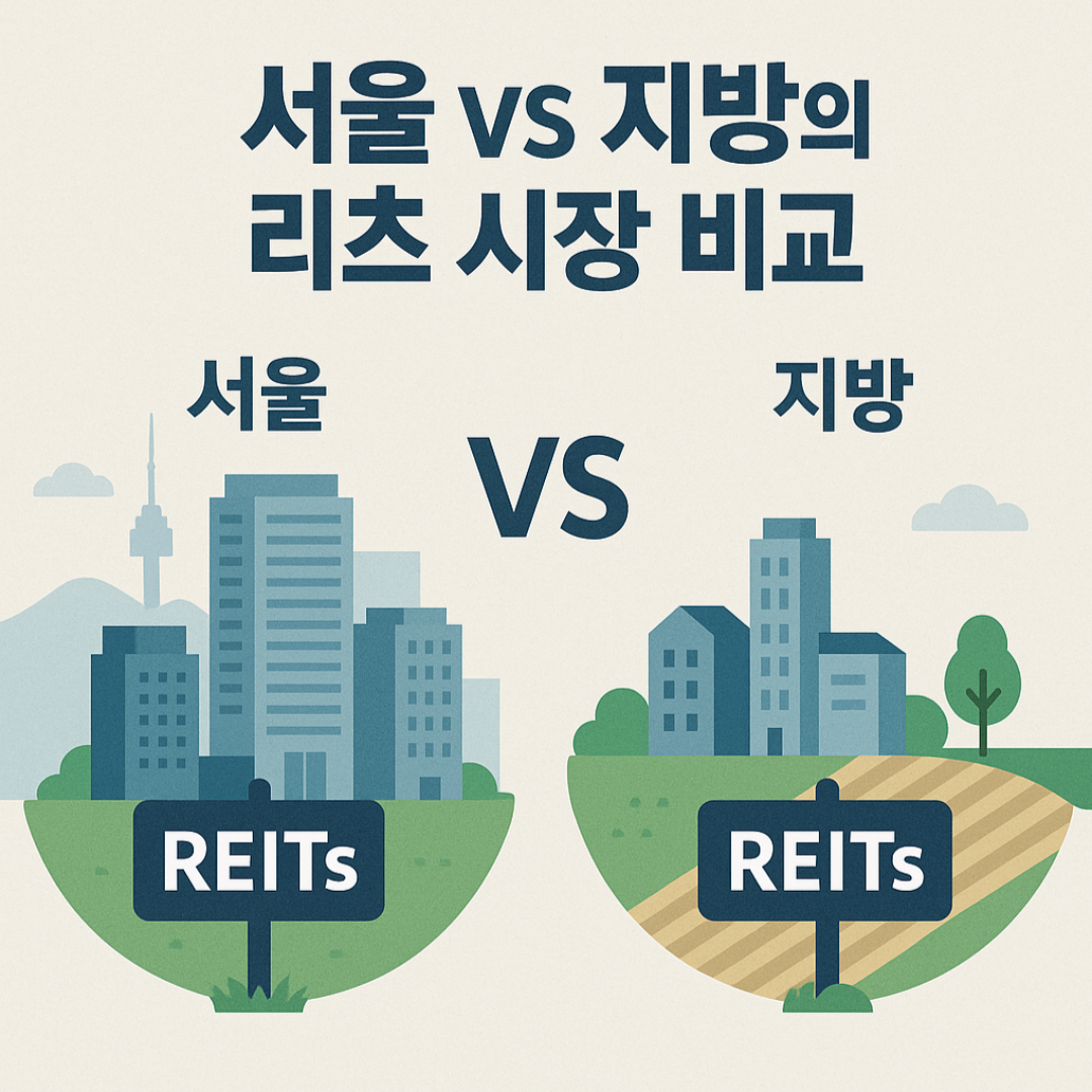 서울-지방의-리츠(REITs)-시장비교