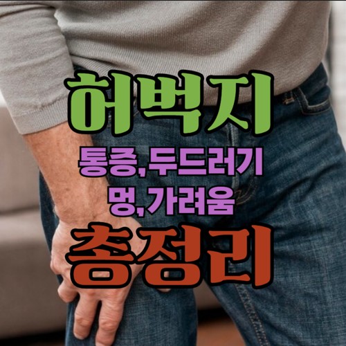 허벅지 안쪽 통증 원인 및 치료 방법