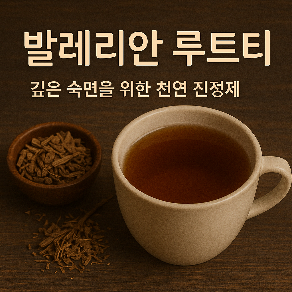 발레리안 루트티 &ndash; 깊은 숙면을 위한 천연 진정제