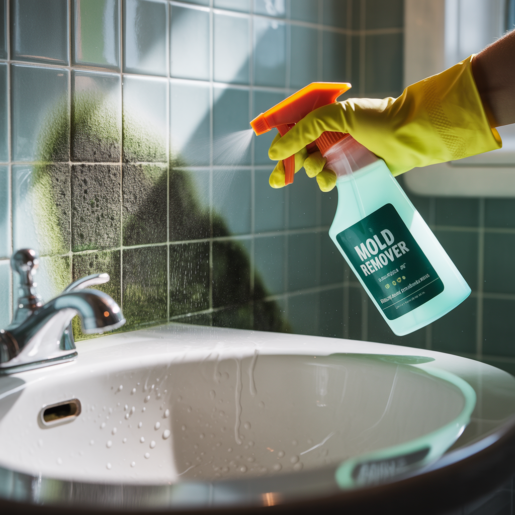 욕실 곰팡이 제거