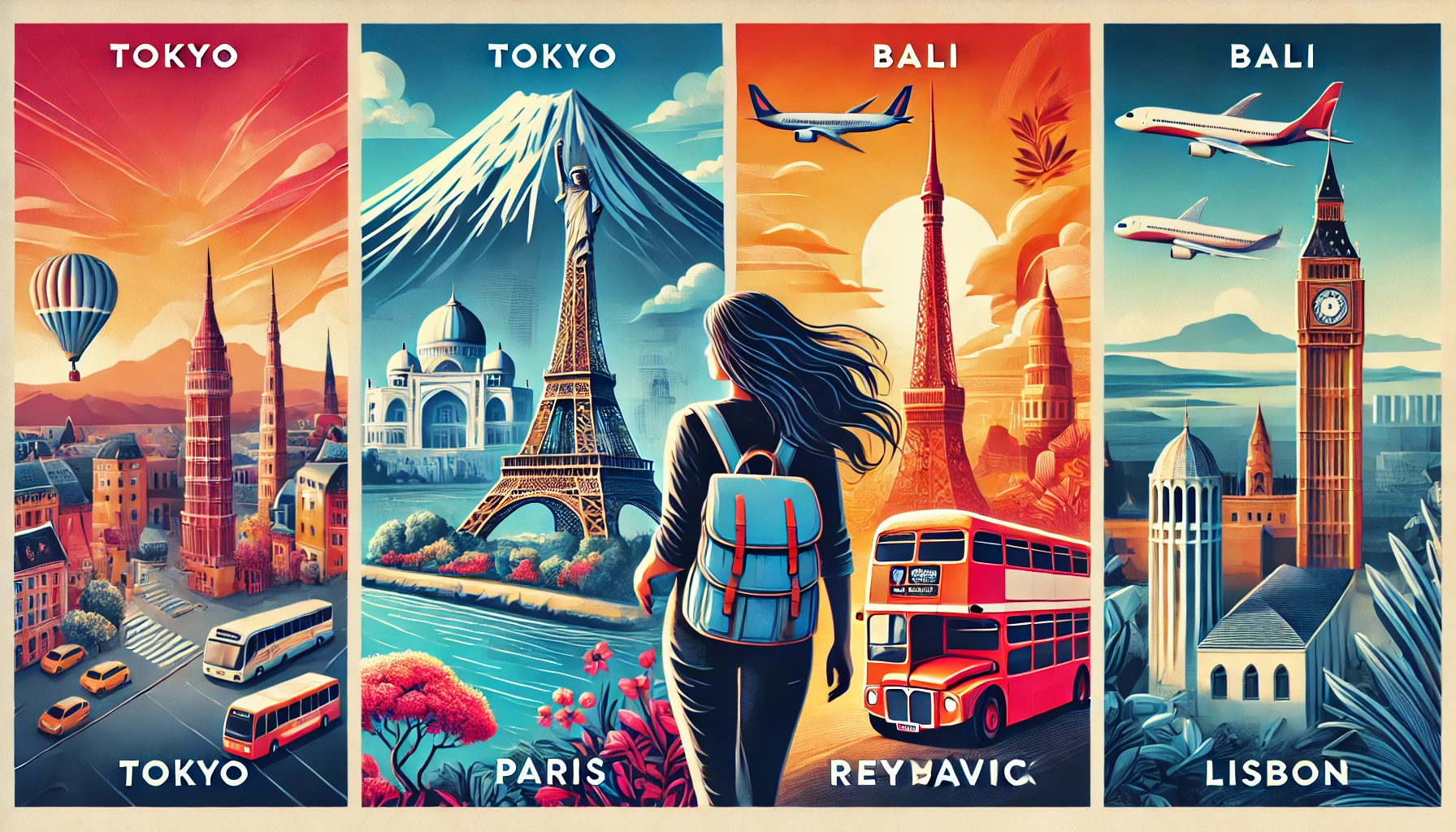 여자 혼자 떠나기 좋은 해외 여행지 TOP 5 관련 이미지