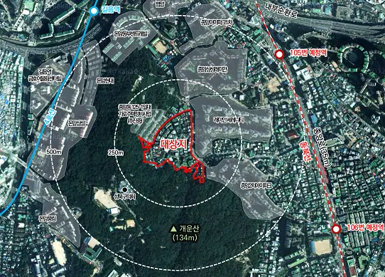 서울시 성북구 종암동 125-35일대 &amp;#39;신속통합기획&amp;#39; 확정! [신통기획 재개발 개운산]