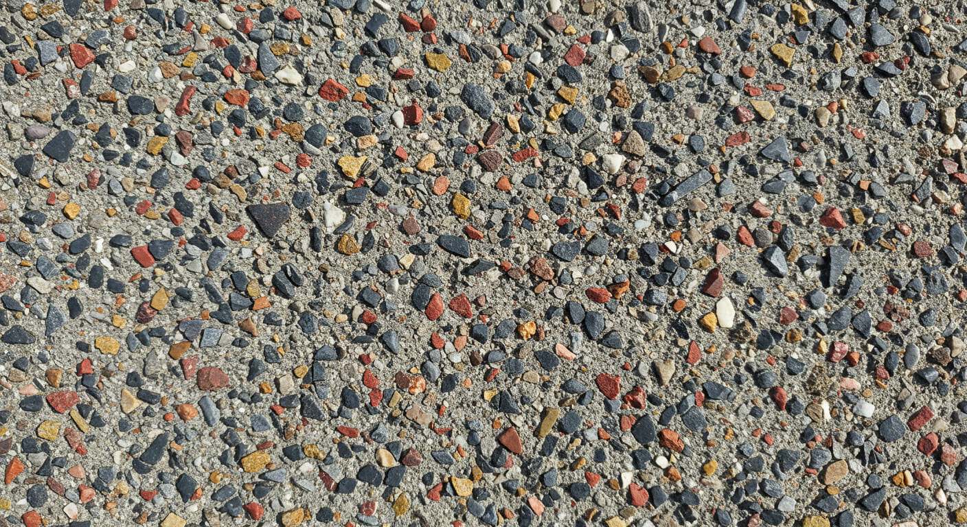 고무칩 혼입 콘크리트