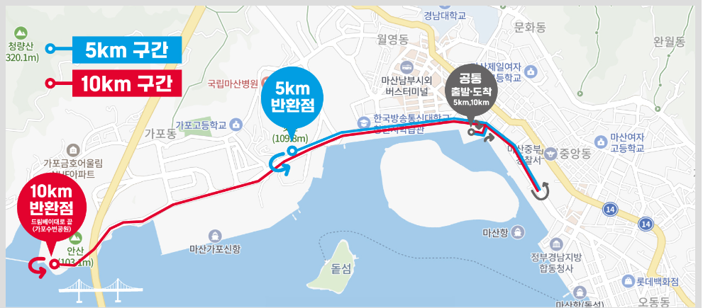 제31회 315 마라톤 - 코스안내