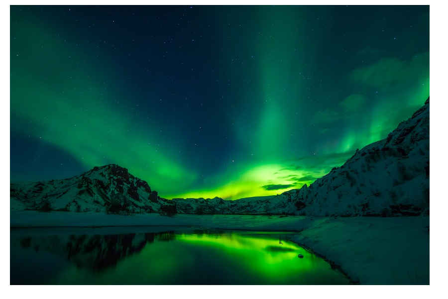 아이슬란드 오로라 사진