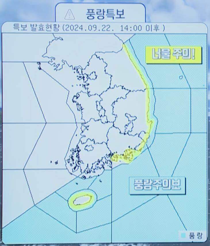 풍랑특보