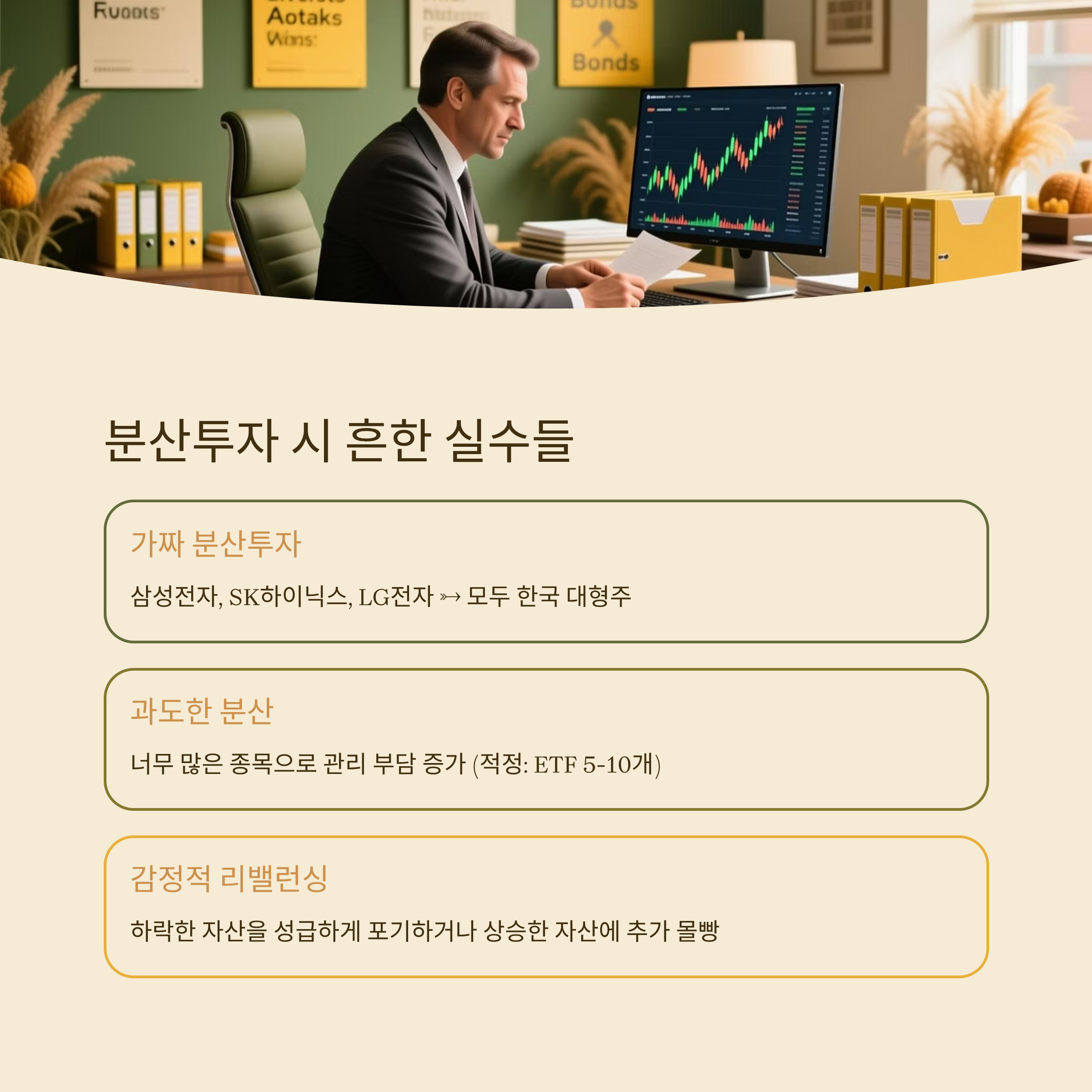 분산투자 주의사항과 실수 방지