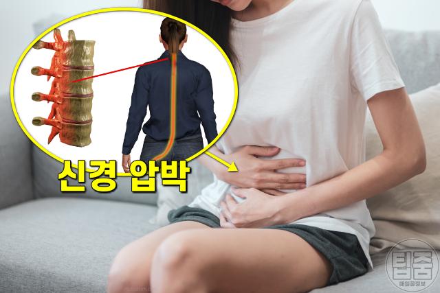 목디스크 증상 자가진단 대변 소변 장애,팁줌