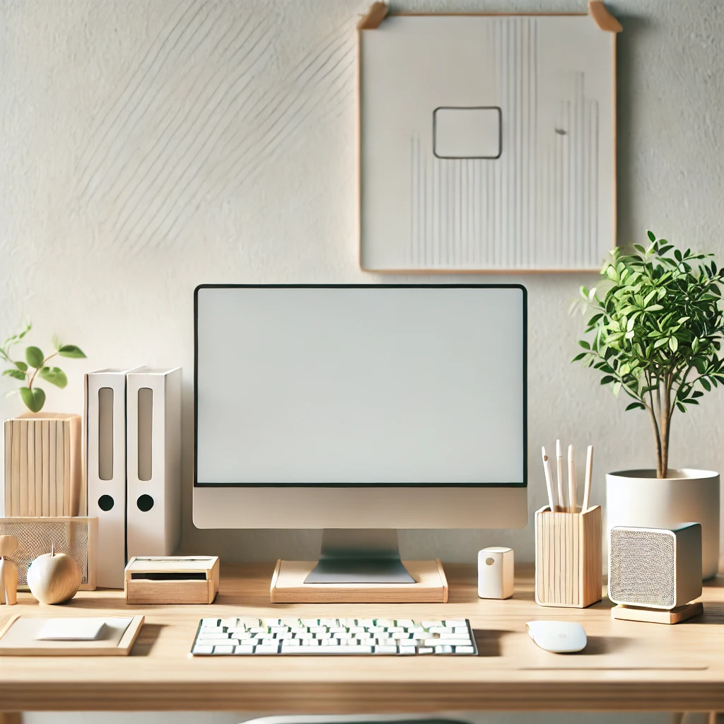 심플 데스크테리어