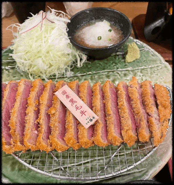 오사카 규카츠 맛집 가츠규 난바센니치마에점1