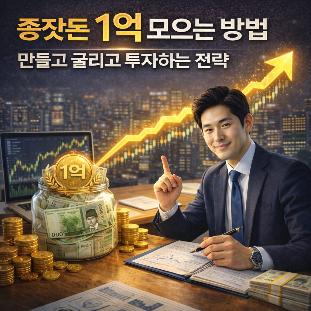 종잣돈 1억 모으는 방법 만들고 굴리고 투자하는 전략