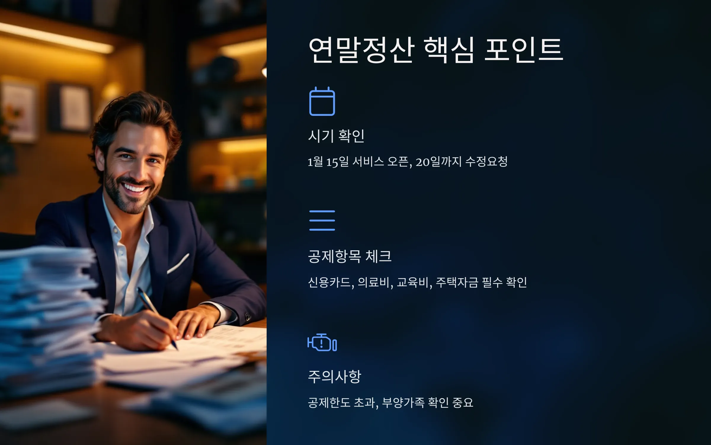 연말정산 간소화서비스 100% 활용법 - 놓치기 쉬운 공제항목 총정리