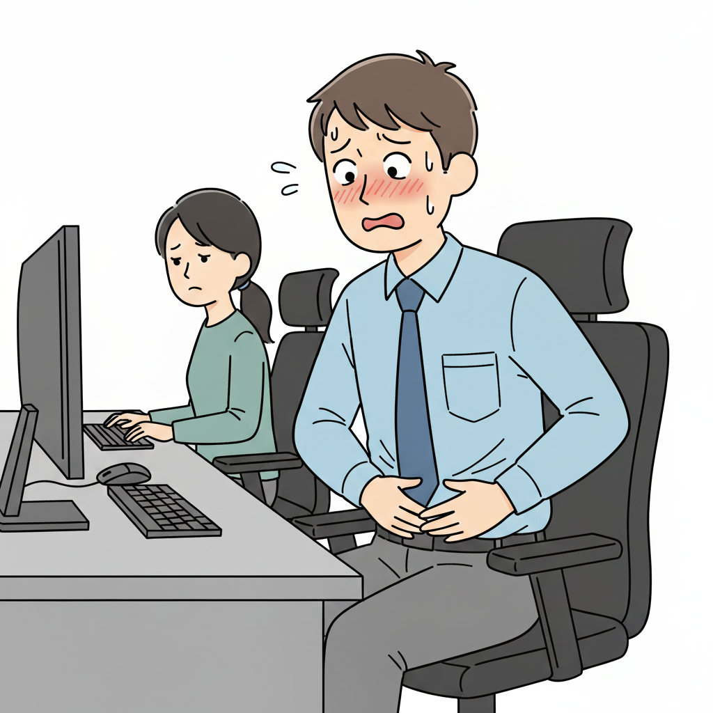 방귀 조절이 어려운 이유: '가스성' 장염과 '과민성 대장 증후군'의 신호