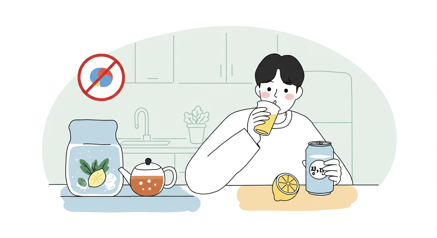 건강음료&amp;#44; 수분섭취