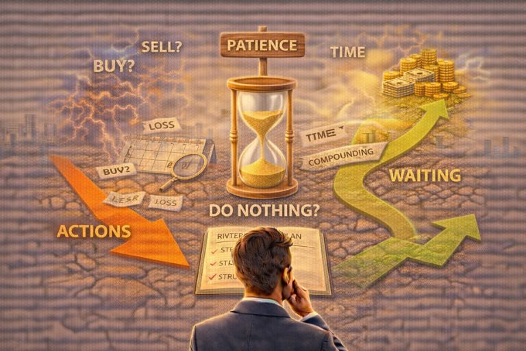 투자에서 기다림의 가치 관련 이미지