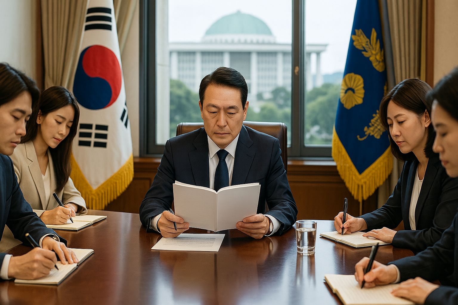 국가와 국민을 위해 헌신해야 할 책임과 권한을 부여받은 대통령과 공직자들