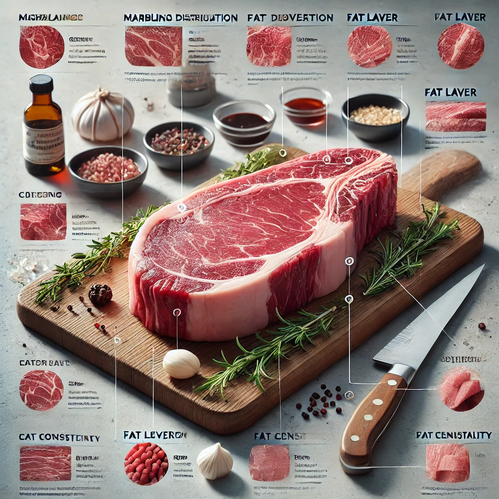 한우 채끝 부위의 특징과 선정 방법