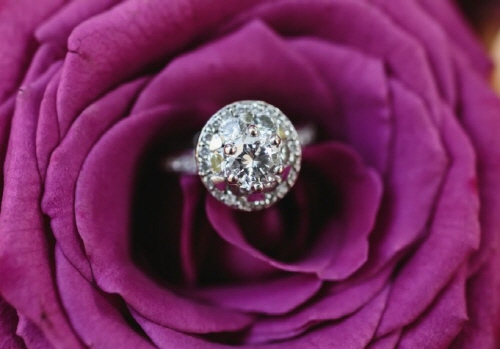 꽃 속에 숨은 진심처럼🌹✨ 당신에게 전하는 반지 한 송이.