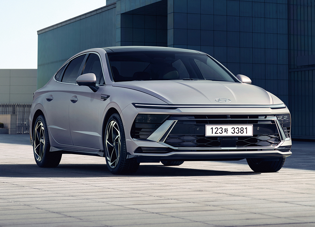 쏘나타 디엣지 전면 사진