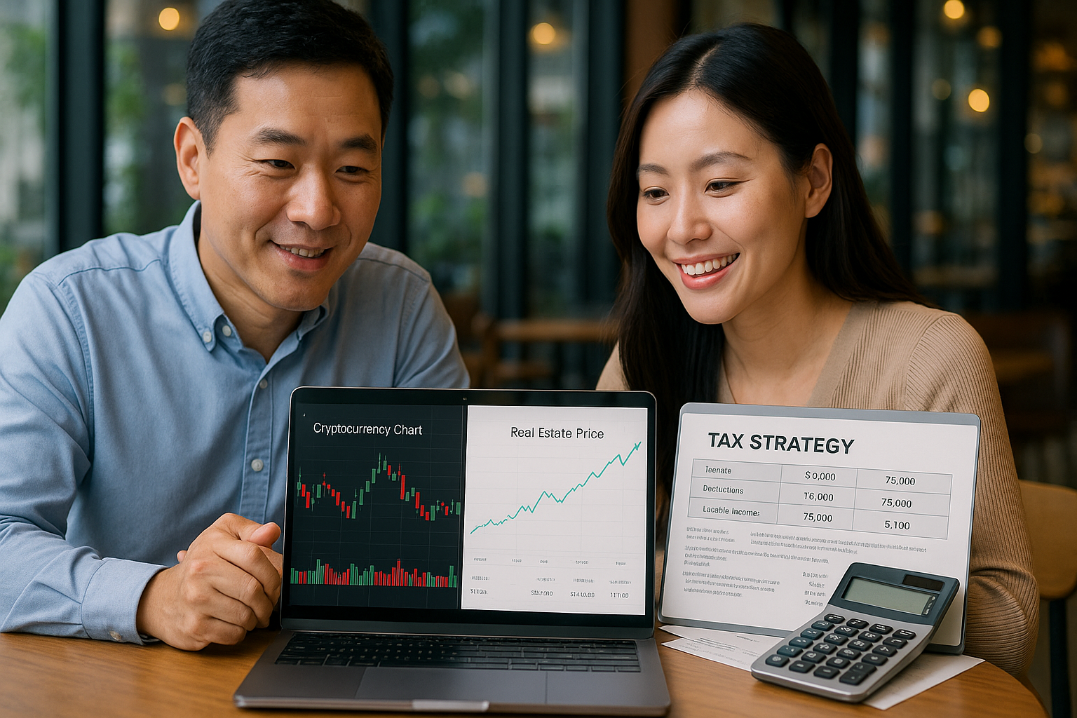 코인 차트와 부동산 실거래가 비교 분석