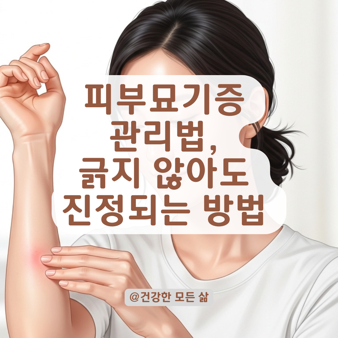 긁기만 해도 두드러기처럼 부풀어 오른다면? 증상별 원인과 해결법 정리.