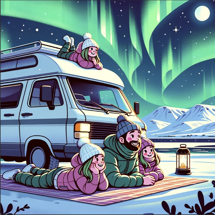 아이슬란드 오로라 사진