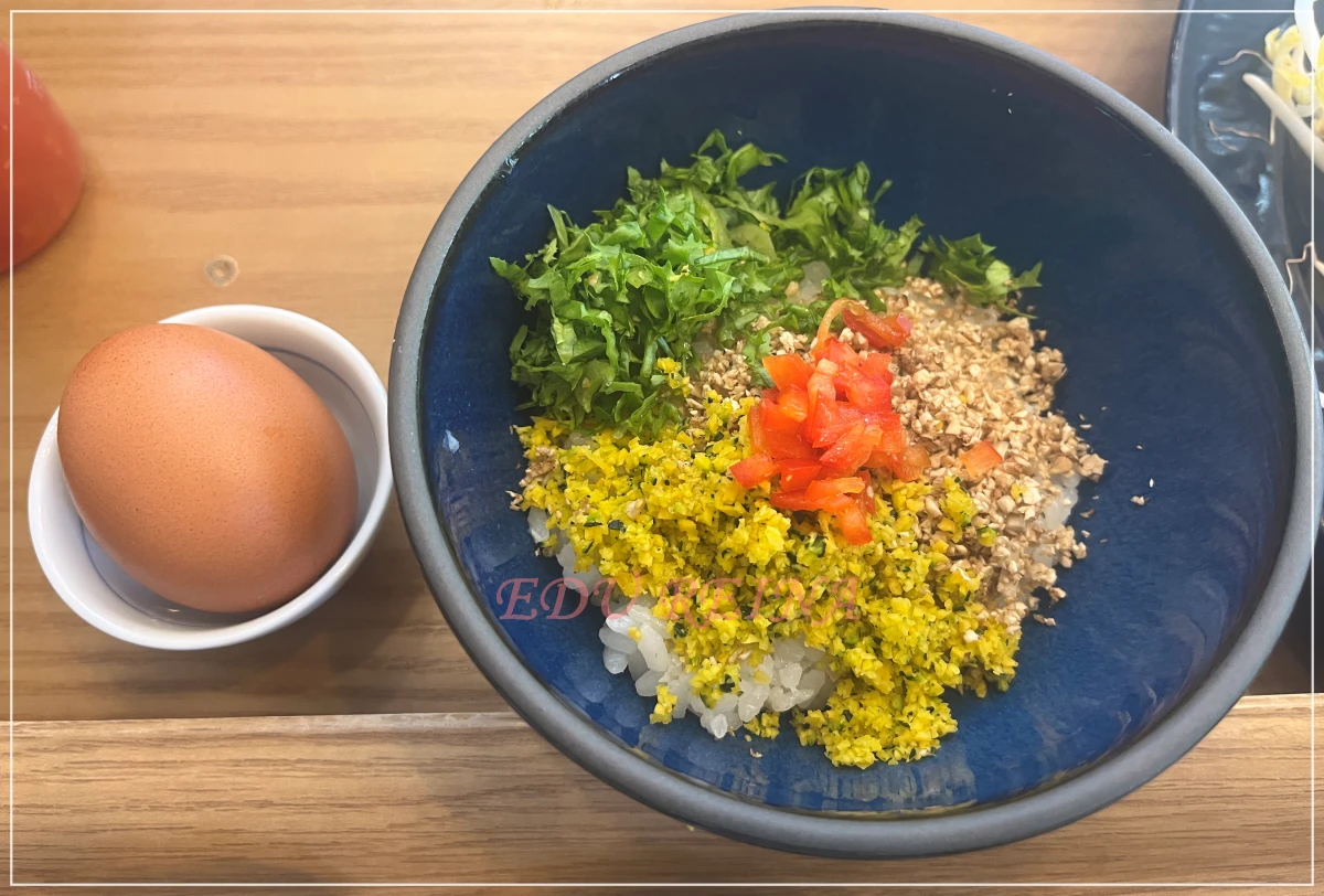 샤브샤브소반-죽-재료-밥-계란