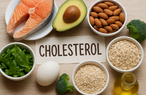 콜레스테롤 관리 식단