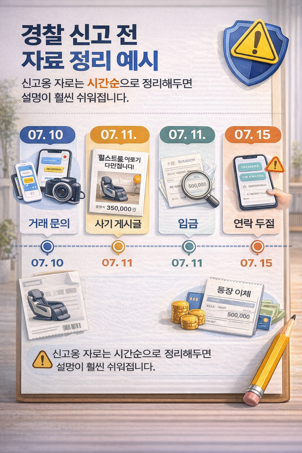 실제 신고할 때 도움 되는 팁