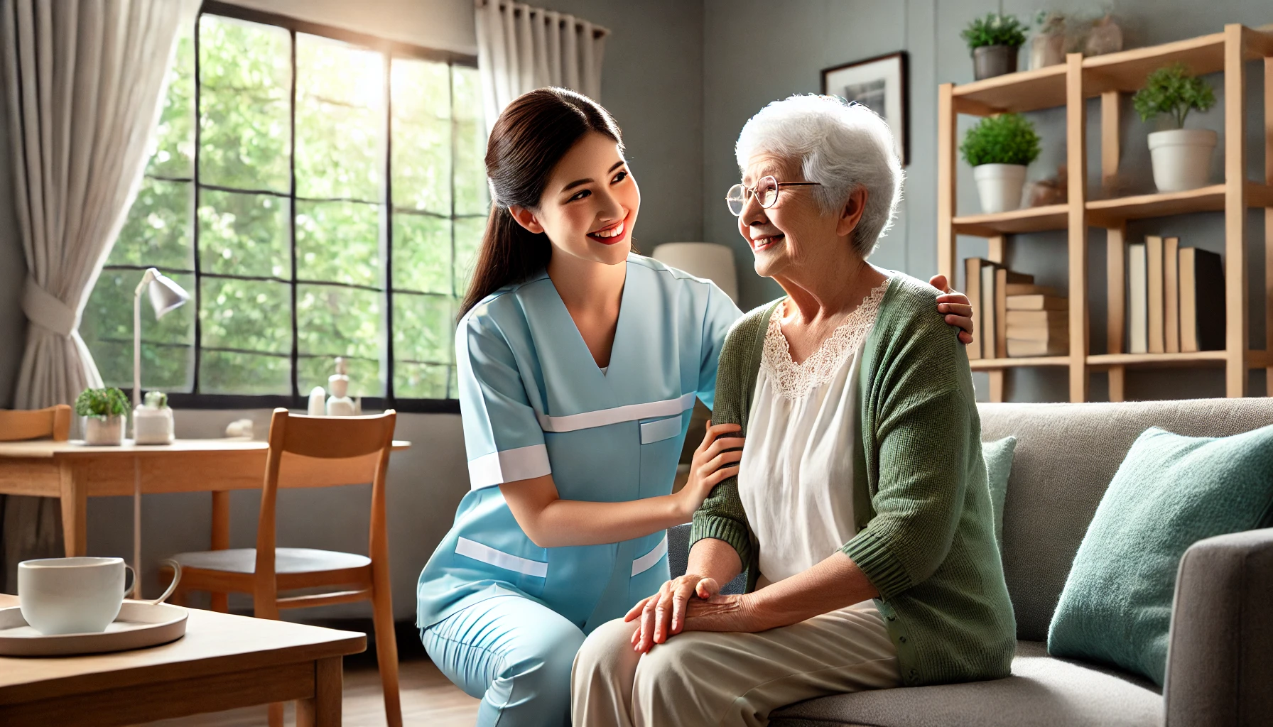 요양보호사 사진