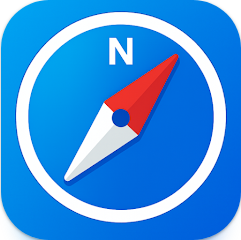 무료 나침반 앱, 오프라인 디지털 나침반, GPS 기반 나침반