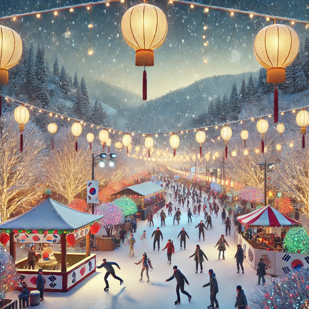 평창 송어축제 그림