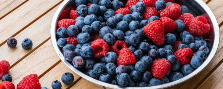 혈압 낮추는 음식 - 베리류