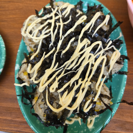 복길이분식 멸치볶음 주먹밥