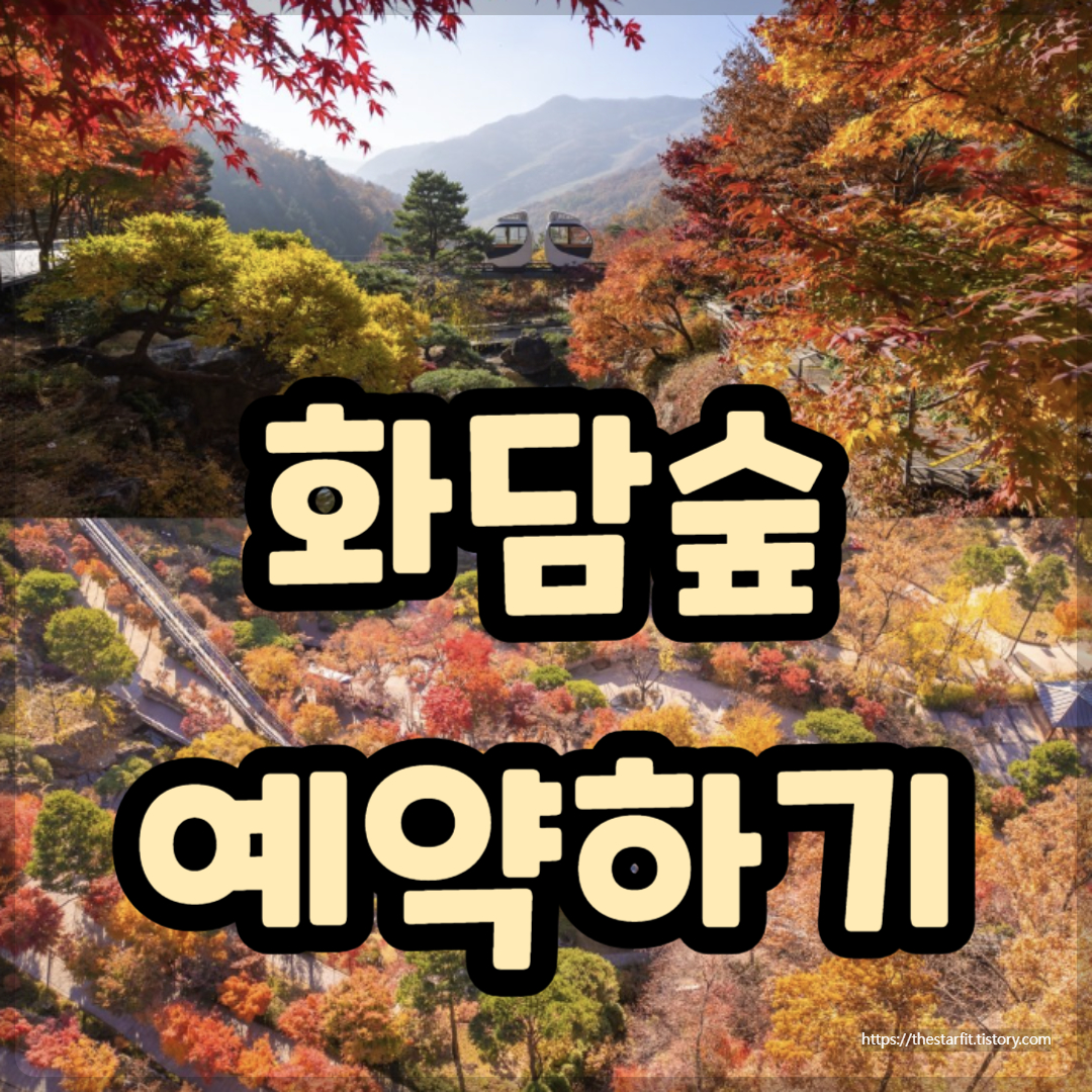 화담숲 예약 썸네일