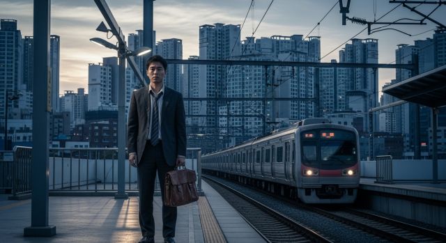 수도권 아파트 월세 상승으로 출퇴근과 거주지를 고민하는 직장인 이미지