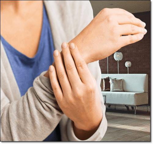 손목 관절염 환자